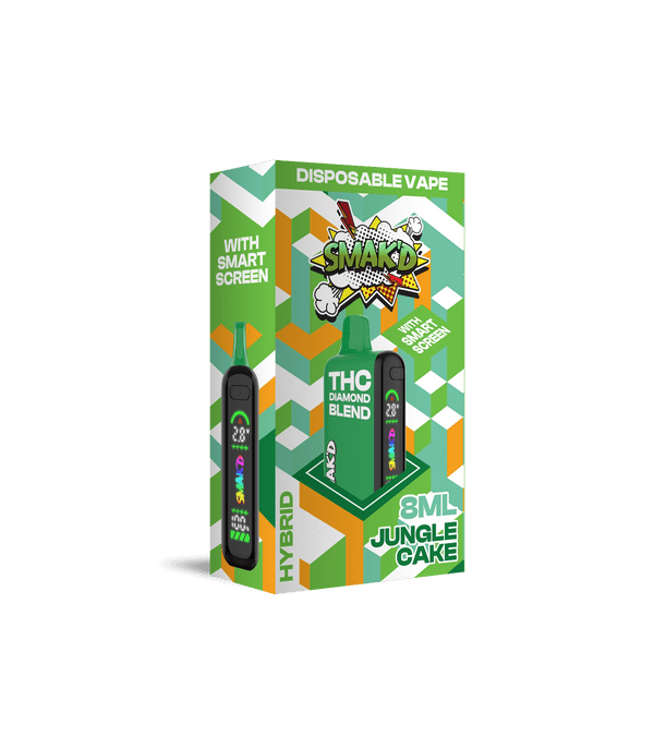 SMAKD-THC-Diamond-Blend-Disposable-8ml-Jungle-Cake