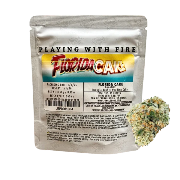 JUNGLE BOYS "FLORIDA CAKE" CANNABIS FLOWER