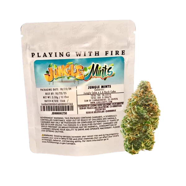 JUNGLE BOYS "JUNGLE MINTS" CANNABIS FLOWER