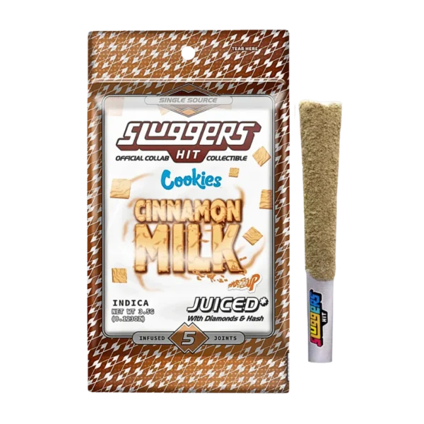 SLUGGERS HIT "CINNAMON MILK" INFUSED PRE-ROLLS