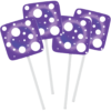 float mushroom lollipops