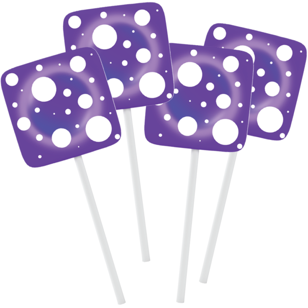 float mushroom lollipops